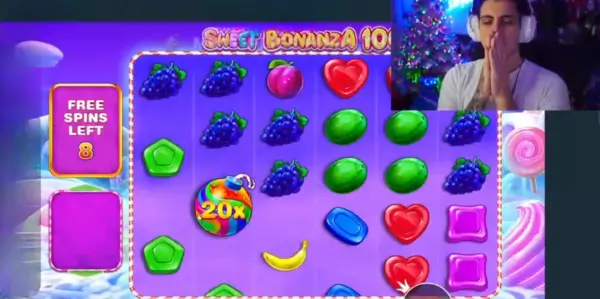 Photo of streamer Konvy playing Sweet Bonanza 1000