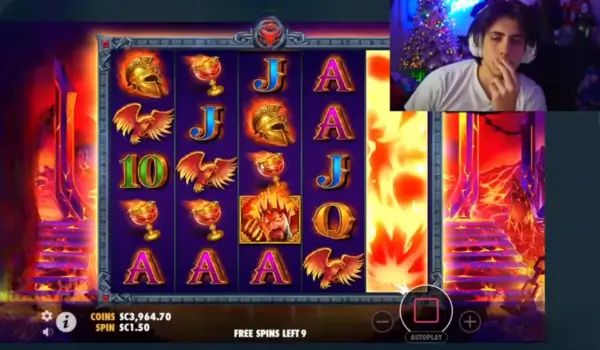 Konvy playing slot Thunder vs Underworld